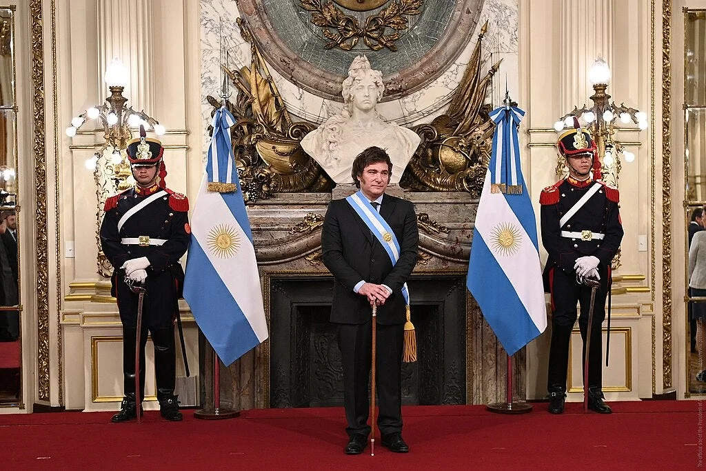 Argentina President Javier Milei Makes Passionate Pitch For Currency Competition: ‘If You Want To Use Bitcoin There Will Be No Problems’ Aniket Verma Markets