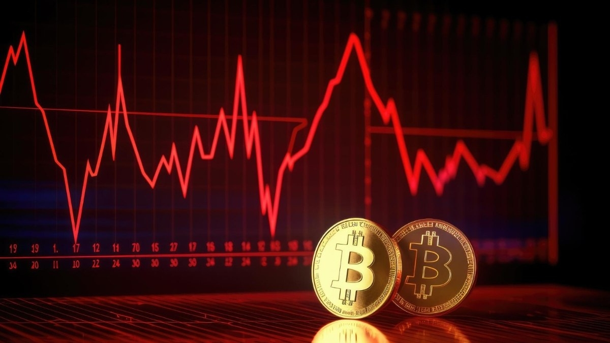 Crypto bloodbath, Bitcoin sinks below $65K with $446M liquidations Ashish Kumar Todayq News