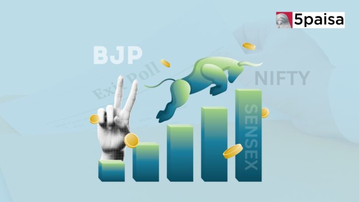 Sensex, Nifty Hit Record Highs on BJP Victory Predictions; Investors Eye 100-Day Reform Agenda swati_rathod 5paisa