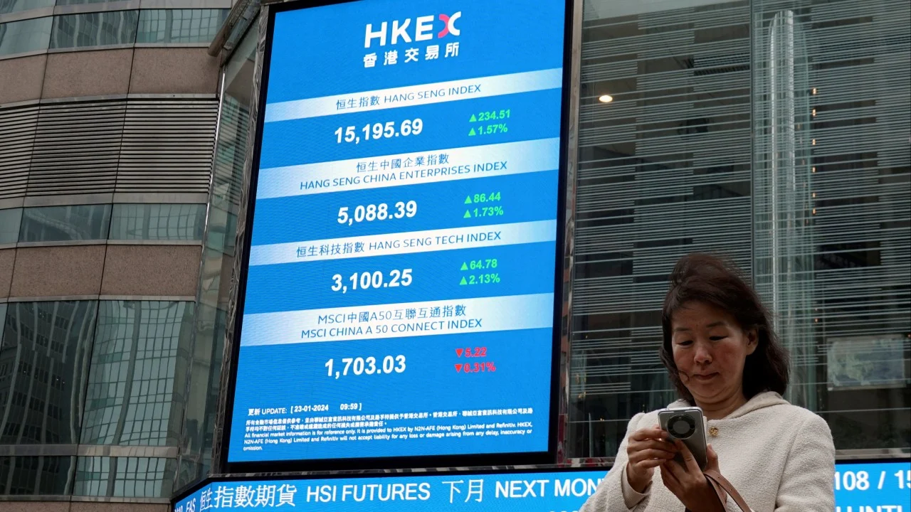 Hong Kong stocks fall on weak China data; Alibaba and NetEase lead losses Jiaxing Li China Economy – South China Morning Post